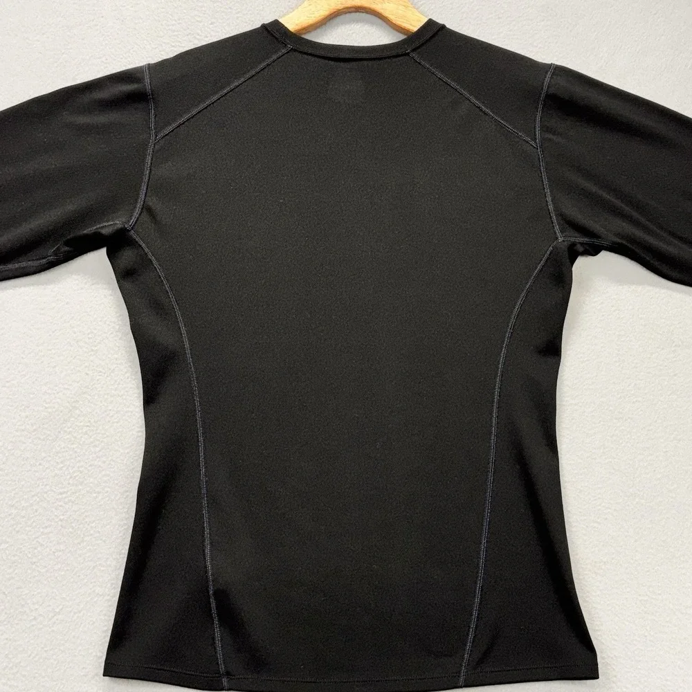 Eddie Bauer First Ascent Shirt Mens‎ S Baselayer Whittaker Mountaineering Black